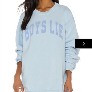 Boys Lie Catching Feelings Crewneck
